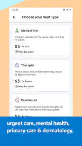 MDLIVE: Talk to a Doctor 24/7 screenshot