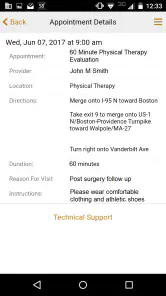 MEDITECH MHealth screenshot