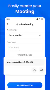 Meeting - Video Conference screenshot