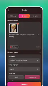 Melozi: AI Song, Music Maker screenshot