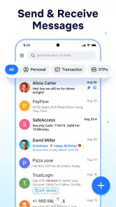 Messages - Text SMS Home screenshot