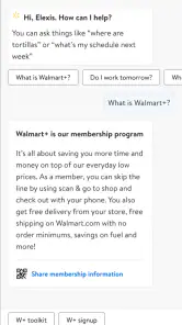 MyWalmart screenshot