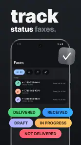 mFAX - Fax from Phone screenshot