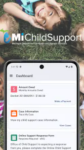 MiChildSupport screenshot