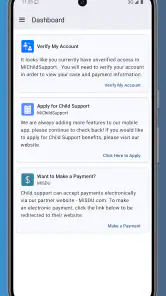MiChildSupport screenshot