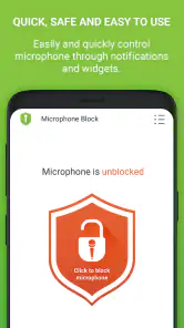 Microphone Blocker - Anti Spy screenshot
