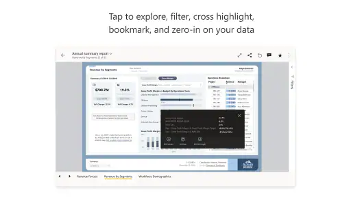 Microsoft Power BI screenshot