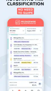 Mileage Tracker by MileageWise screenshot