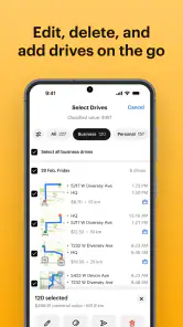 Mileage Tracker & Log - MileIQ screenshot