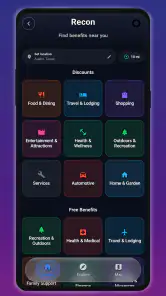 Military Benefits App screenshot