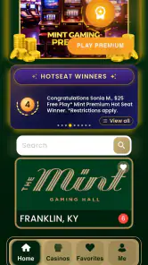 Mint Gaming screenshot