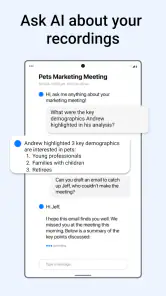 Minutes: AI Meeting Note Taker screenshot