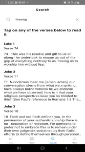 Mirror Study Bible screenshot