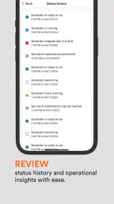 Mobile Link for Generators screenshot