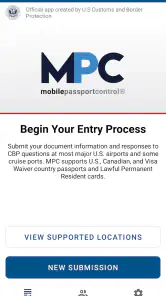 Mobile Passport Control screenshot