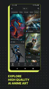 Moescape - Character AI & Art screenshot