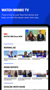MSNBC: Watch Live & Analysis screenshot