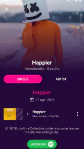 Music Recognition screenshot