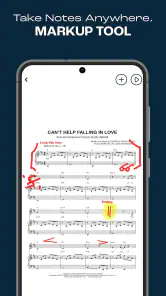 Musicnotes Sheet Music Player screenshot