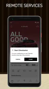 My BMW screenshot