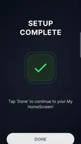 My HomeScreen screenshot