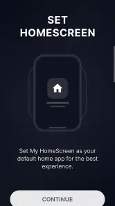 My HomeScreen screenshot