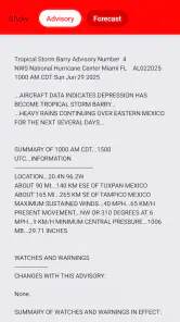 My Hurricane Tracker & Alerts screenshot