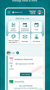 MyAtriumHealth screenshot