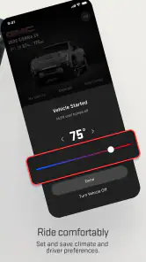 myGMC screenshot