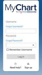 myPennMedicine screenshot