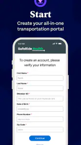 MySafeRide - Manage your rides screenshot