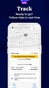 MySafeRide - Manage your rides screenshot