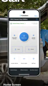 MySubaru screenshot