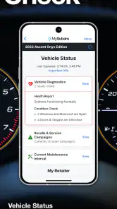 MySubaru screenshot