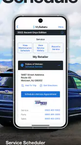 MySubaru screenshot