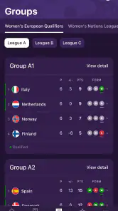 Nations League & Women's EURO screenshot