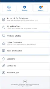 Navy Federal Credit Union screenshot