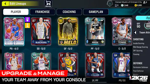 NBA 2K26 MyTEAM Mobile screenshot
