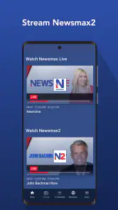 Newsmax screenshot