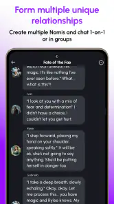 Nomi: AI Companion with a Soul screenshot