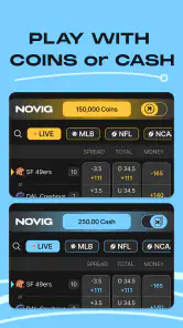 Novig screenshot