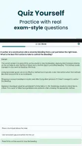 NREMT EMT EXAM PREP 2026 screenshot