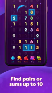 Numberzilla: Number Match Game screenshot