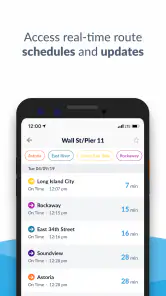 NYC Ferry screenshot