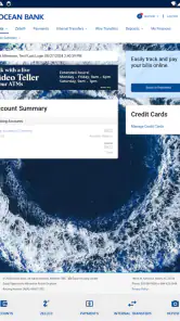 Ocean Bank Mobile Banking screenshot