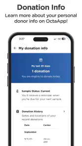 OctaApp - Donate Plasma screenshot