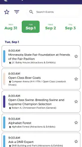 Official MN State Fair App screenshot