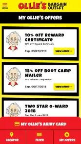 Ollie's Bargain Outlet, Inc screenshot