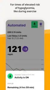 Omnipod 5 screenshot