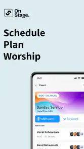 OnStage: Worship Team Planner screenshot